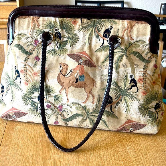Brighton vintage overnight bag - Picture 1 of 4